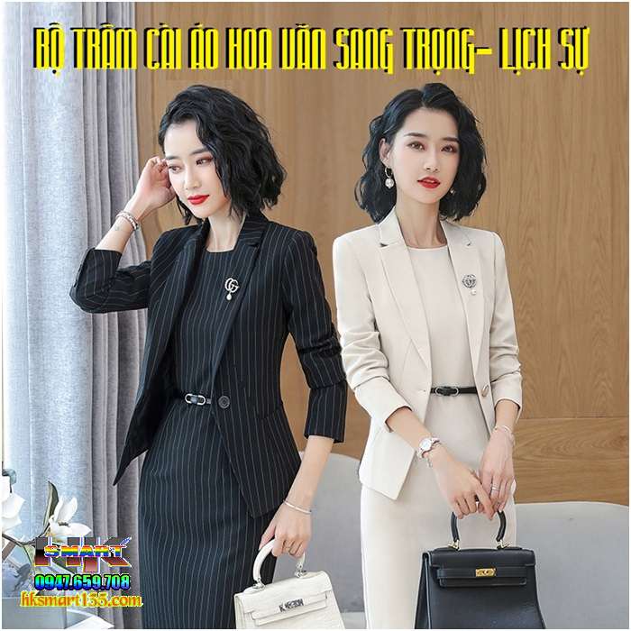 Những bộ trâm hoa cài áo