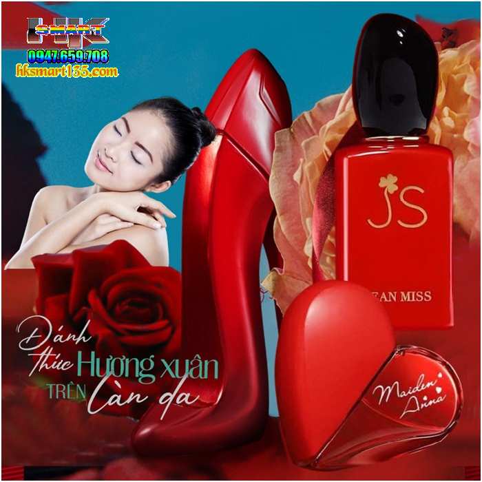 Set Hộp 3 Chai Nước Hoa Nữ Jean Miss Bộ Quà Tặng Cao Cấp Quyến Rũ Sang Trọng