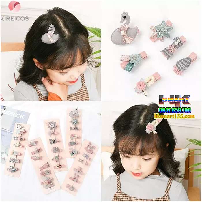 Set Kẹp Tóc Cho Mẹ và Bé