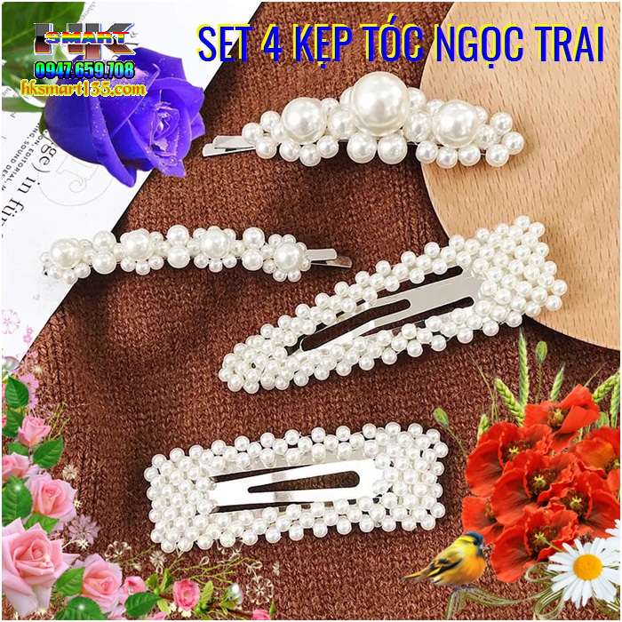 Set Kẹp Tóc Cho Mẹ và Bé