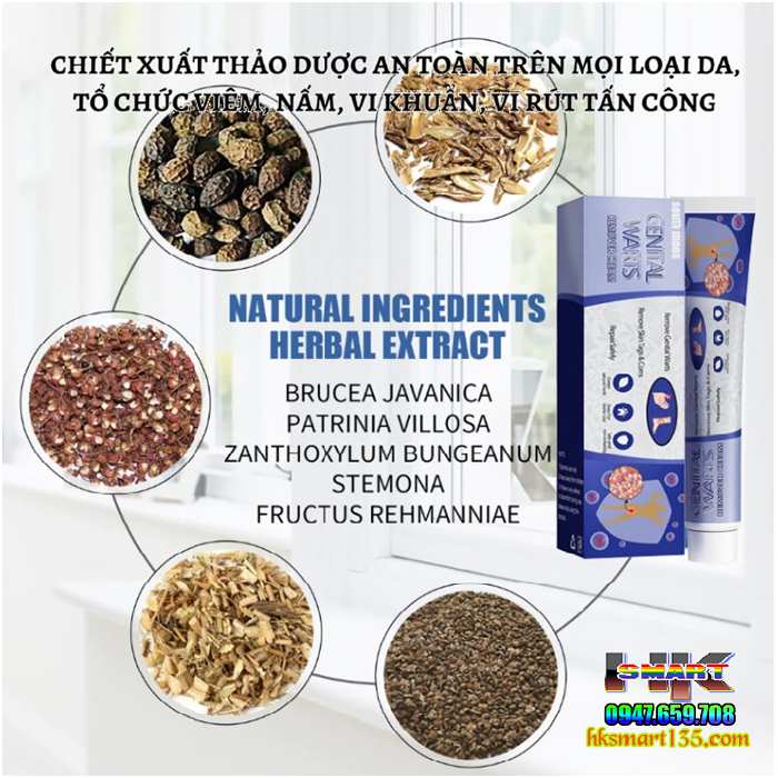 Kem Loại Bỏ Mụn Ruồi South Moon Wart Remoal Cream