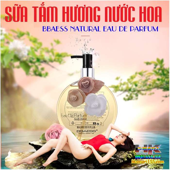 Sữa tắm hương nước hoa BBAESS Natural Eau De Parfum