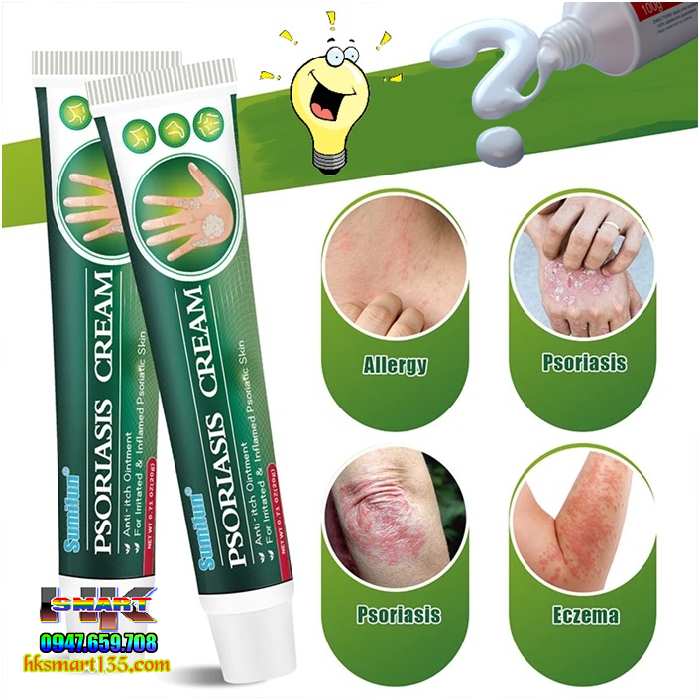 Kem Bôi Psoriasis Ointment Sumifun 20gr- Đặc Trị Các Bệnh Nấm Ngứa Vảy Nến Á Sừng