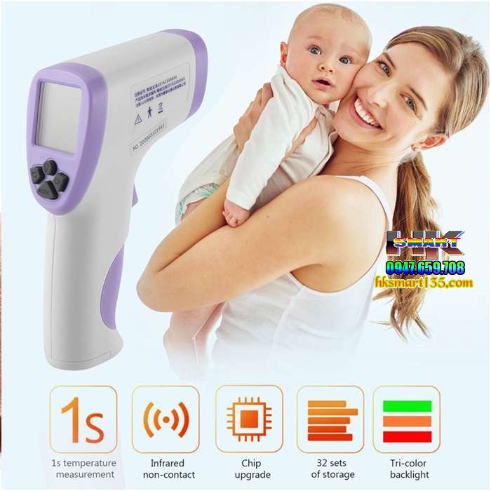 nhiệt kế hồng ngoại đa chức năng Infrared Thermometer HT-820D