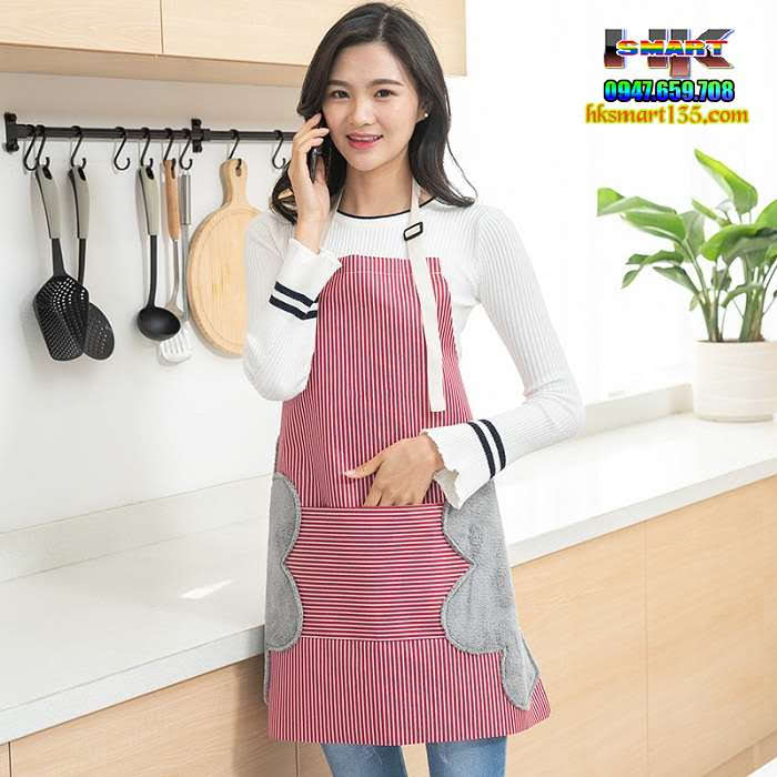 Tạp Dề Nấu Ăn Nhà Bếp Chống Thấm