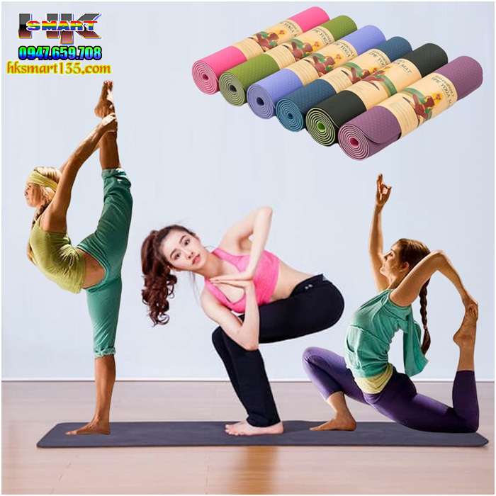 Thảm Yoga Eco Friendly TPE 8mm