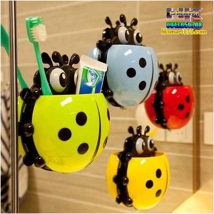 Dụng cụ đựng bàn chải đánh răng hình con bọ
