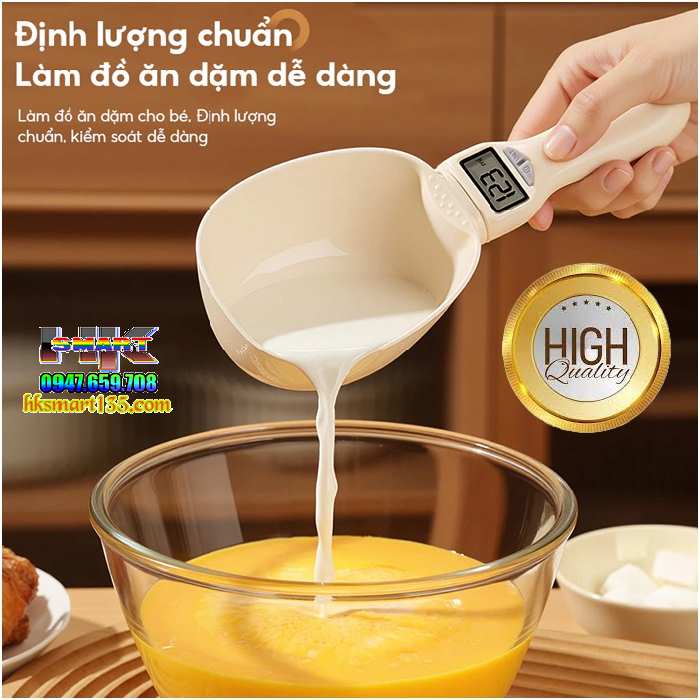 Muỗng Cân Tiểu Li Điện Tử Đa Năng Màn Hình LCD– Cân Đong, Đo Định Lượng