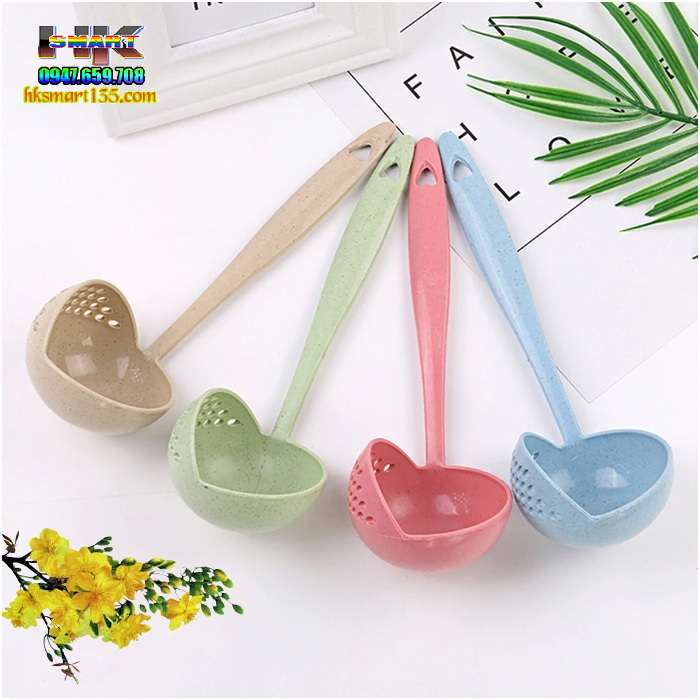 Thìa múc vớt thực phẩm đa năng lúa mạch