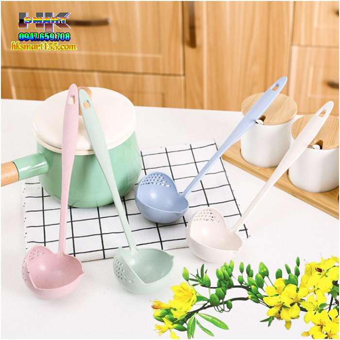 Thìa múc vớt thực phẩm đa năng lúa mạch