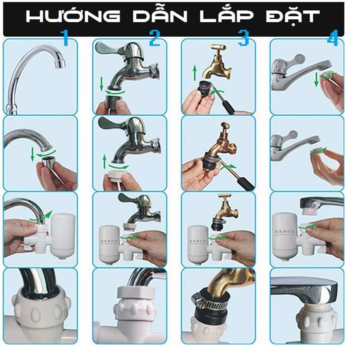 Bộ lọc nước sạch tại vòi mini Water Purifier