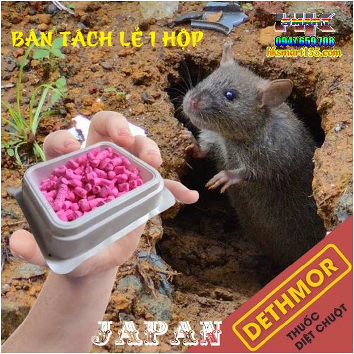 thuốc diệt chuột Dethmor Nhật Bản