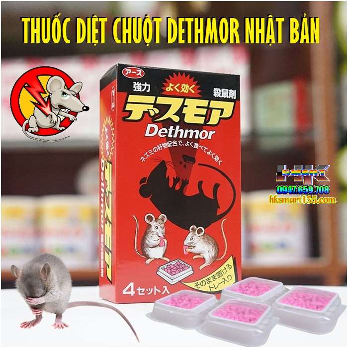 Thuốc diệt Chuột Dethmor Nhật Bản