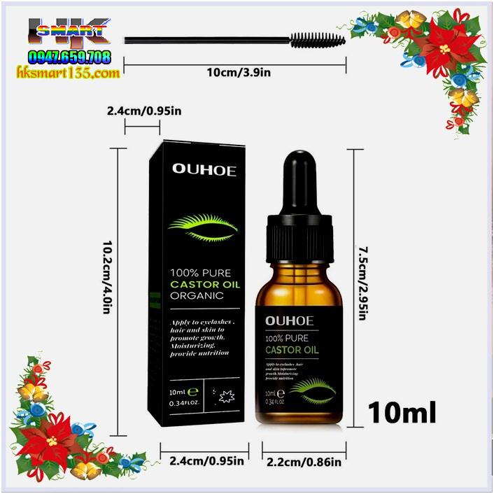 Tinh Chất Kích Thích Mọc Lông Mi Lông Mày OUHOE 10ml