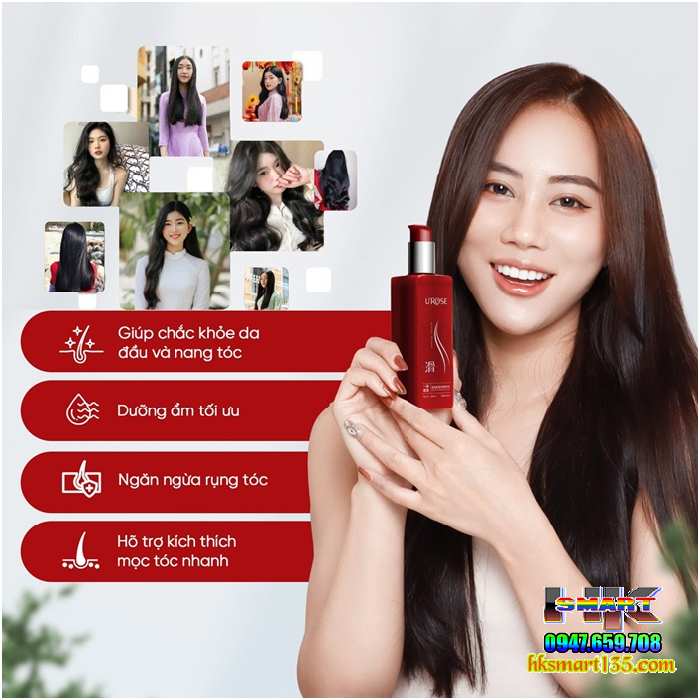 Kem Dưỡng Ủ Tóc Urose 200ml Phục Hồi Hư Tổn Giúp Tóc Suôn Mượt Vào Nếp