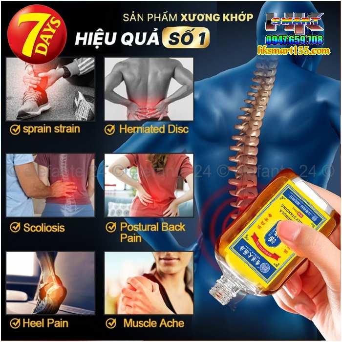 Tinh Dầu Xoa Bóp Xương Khớp Judah Hongkong 50ml- Giảm Đau Nhức Xương Khớp Toàn Thân Khớp Đầu Gối Cổ Vai Gáy