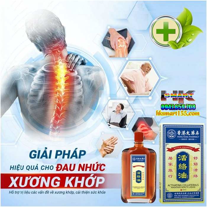 Tinh Dầu Xoa Bóp Xương Khớp Judah Hongkong 50ml- Giảm Đau Nhức Xương Khớp Toàn Thân Khớp Đầu Gối Cổ Vai Gáy