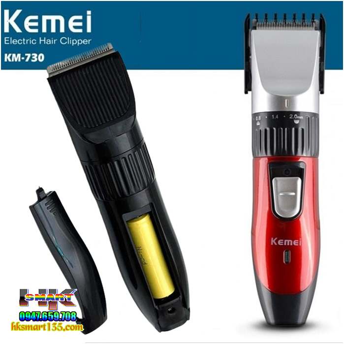 Tông đơ cắt tóc sạc điện Kemei 730