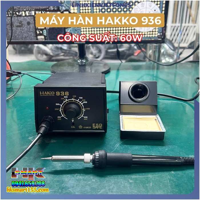 Trạm Hàn Hakko 936 60W 220V Hàng Sịn Cty