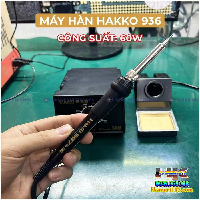 Trạm Hàn Hakko 936 60W 220V Hàng Sịn Cty