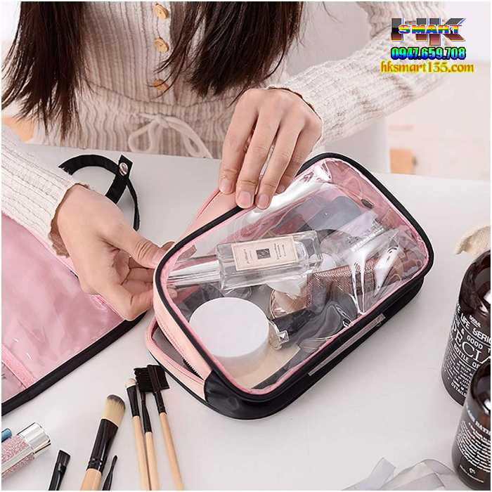 Túi đựng mỹ phẩm du lịch nhiều ngăn