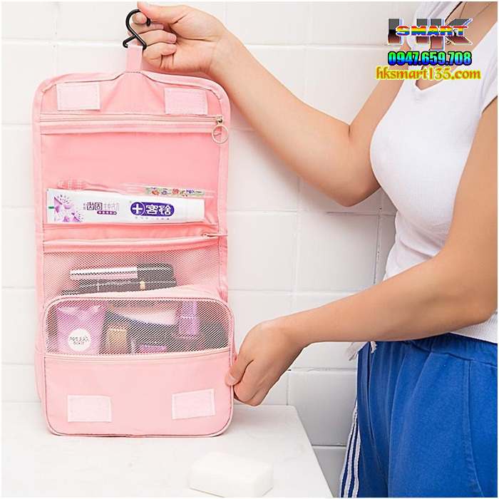 Túi đựng mỹ phẩm du lịch nhiều ngăn