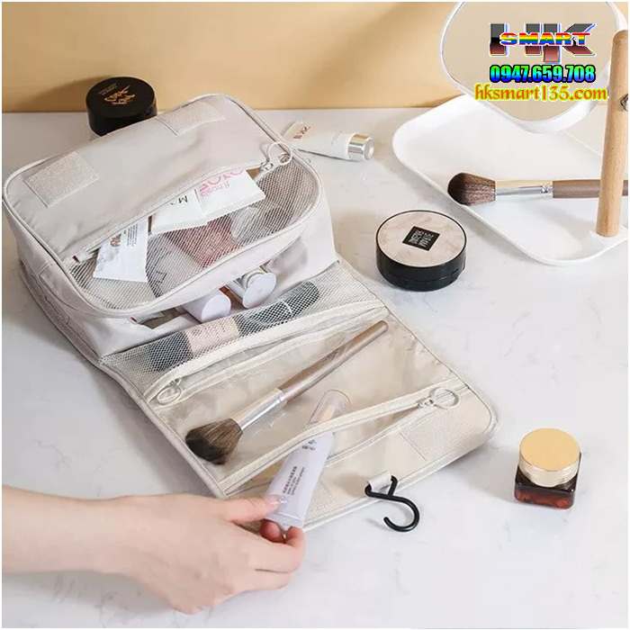 Túi đựng mỹ phẩm du lịch nhiều ngăn