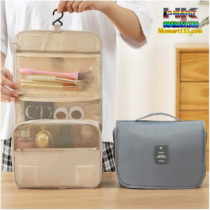 Túi đựng mỹ phẩm du lịch nhiều ngăn
