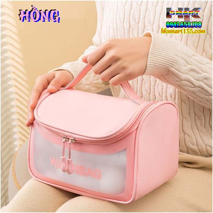 Túi đựng mỹ phẩm WashBag trong suốt chống thấm