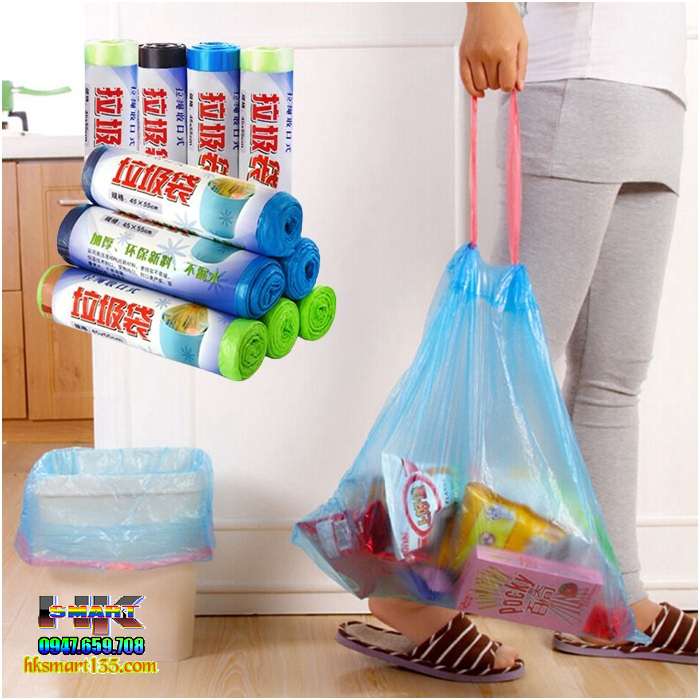 Túi đựng rác có dây rút tiện dụng