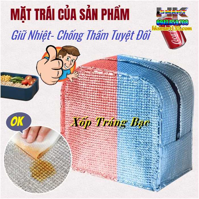 Túi giữ nhiệt đựng đồ ăn tiện dụng