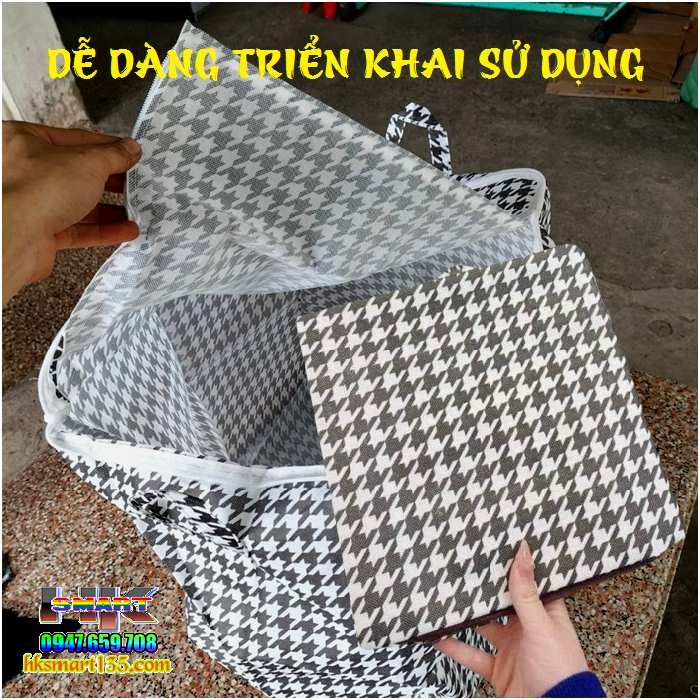 Túi đựng chăn màn, quần áo dung tích lớn