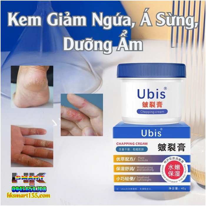 Ubis- Kem Đặc Hiệu Nấm Ngứa Đông Y Thảo Dược Nội Địa Trung