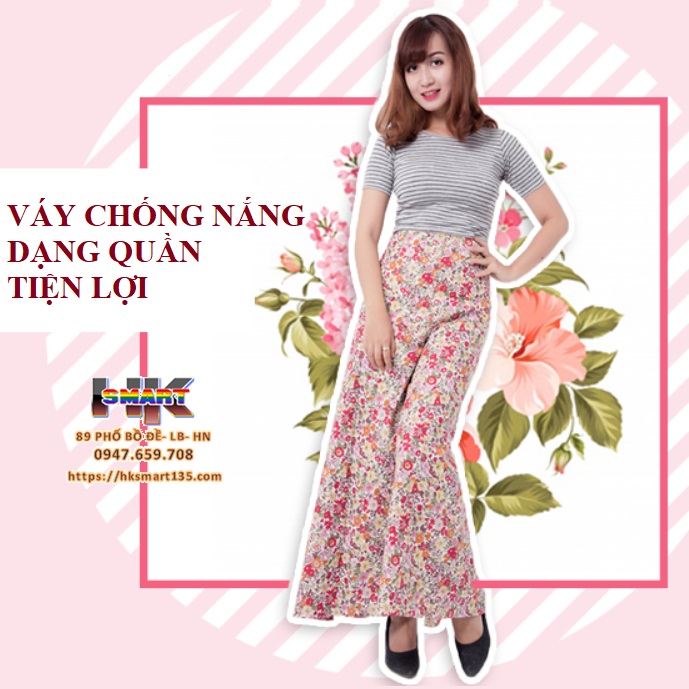 Váy chống nắng dạng quần