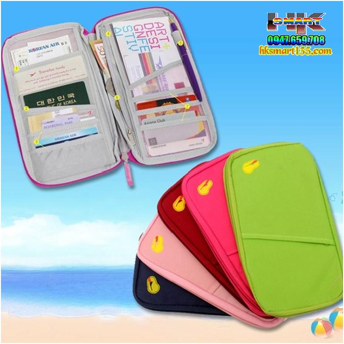 Ví đựng passport du lịch cầm tay