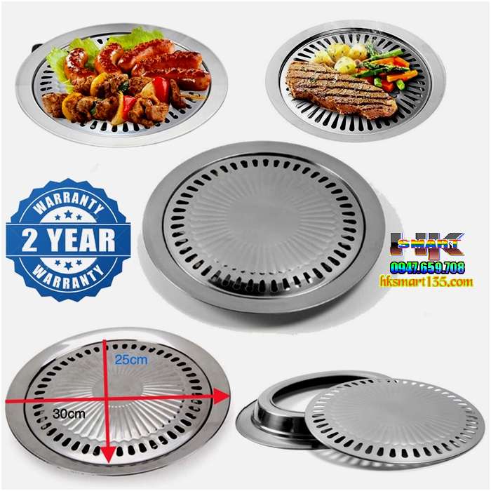 Vỉ nướng inox dùng cho bếp gas, điện, hồng ngoại