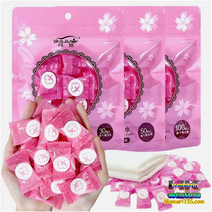 Khăn giấy nén cao cấp Travel Towel
