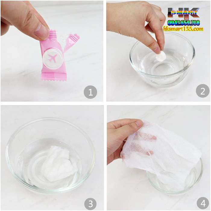 Khăn giấy nén cao cấp Travel Towel