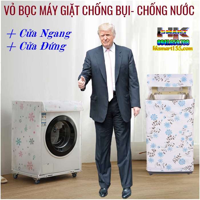 Vỏ bọc bảo vệ máy giặt chống bụi- chống nước