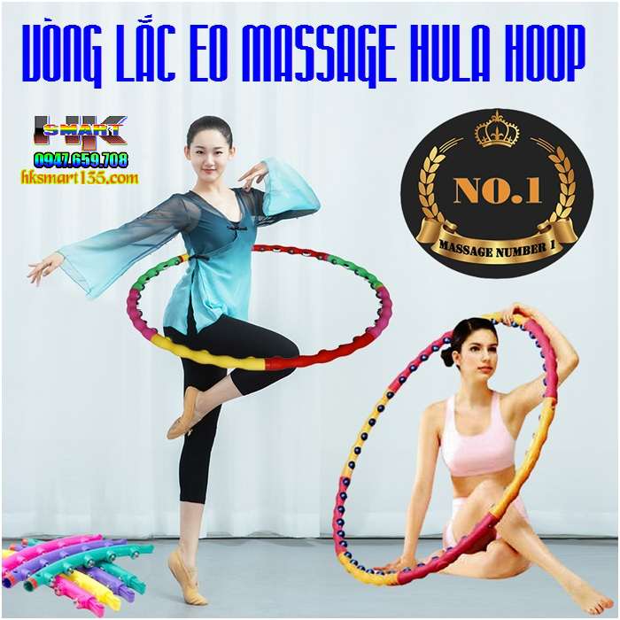 Vòng lắc eo Massage Hula Hoop