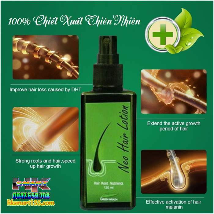 Thuốc xịt mọc tóc Neo Hair Lotion 120ml