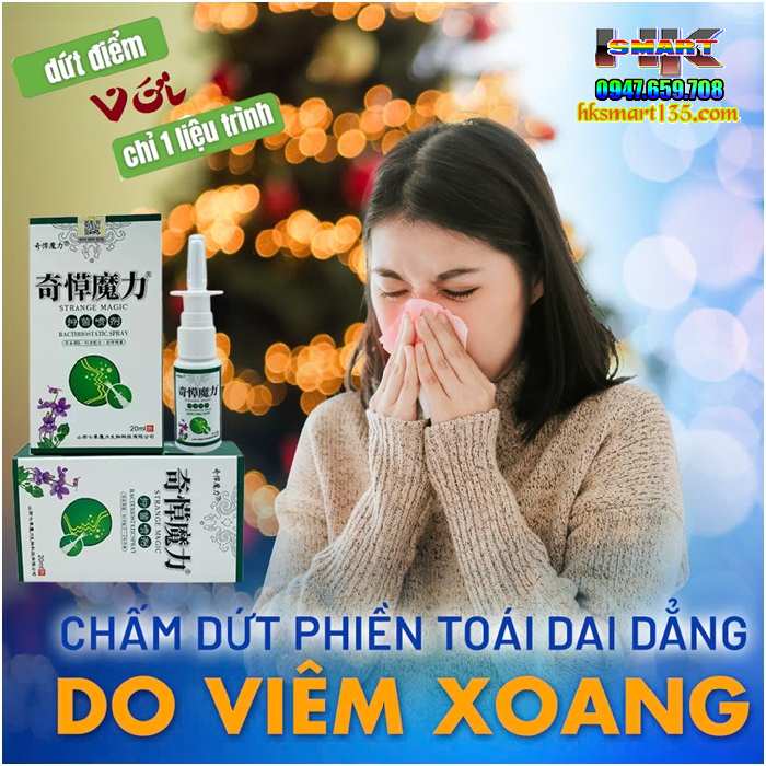 Xịt Xoang Mũi Strange Magic Hỗ Trợ Giảm Các Bệnh Lý Hô Hấp
