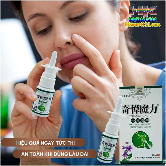 Xịt Xoang Mũi Strange Magic Hỗ Trợ Giảm Các Bệnh Lý Hô Hấp