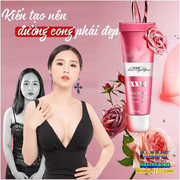 XXXL- Kem Dưỡng Thể Nâng Nở Ngực Săn Chắc Hồng Nhũ Hoa Nâng Cao Độ Săn Chắc Tăng Vòng 1 Hiệu Quả