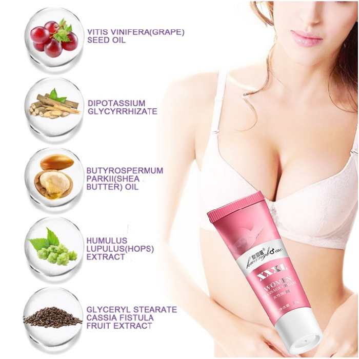 XXXL- Kem Dưỡng Thể Nâng Nở Ngực Săn Chắc Hồng Nhũ Hoa Nâng Cao Độ Săn Chắc Tăng Vòng 1 Hiệu Quả