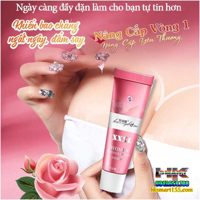 XXXL- Kem Dưỡng Thể Nâng Nở Ngực Săn Chắc Hồng Nhũ Hoa Nâng Cao Độ Săn Chắc Tăng Vòng 1 Hiệu Quả