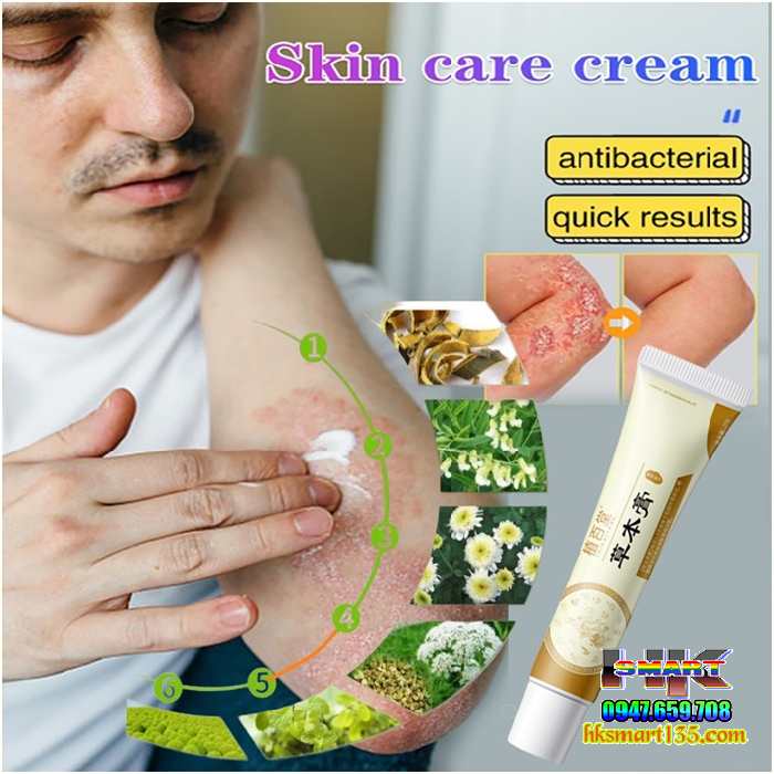 Kem bôi đặc trị viêm da cơ địa, á sừng, vảy nến Zhibaido