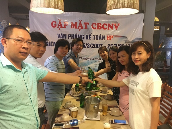 Gặp mặt CBCNV - thành viên sáng lập VaBe tháng 5/2017