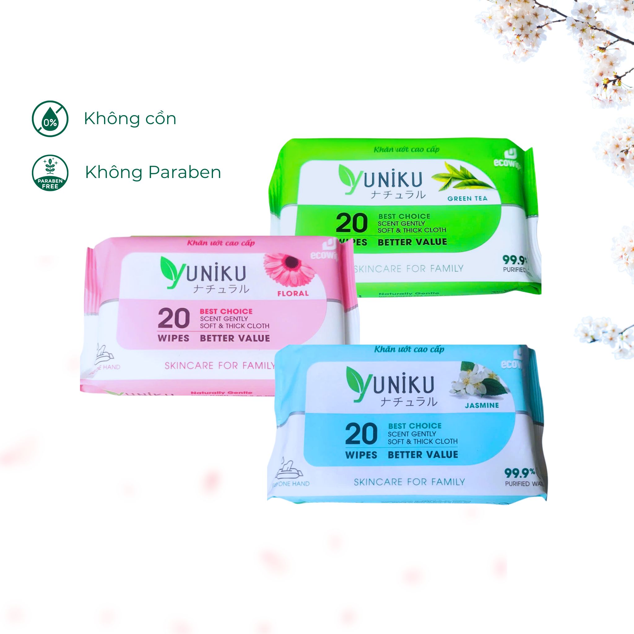 YUNIKU 20 TỜ, CÓ HƯƠNG