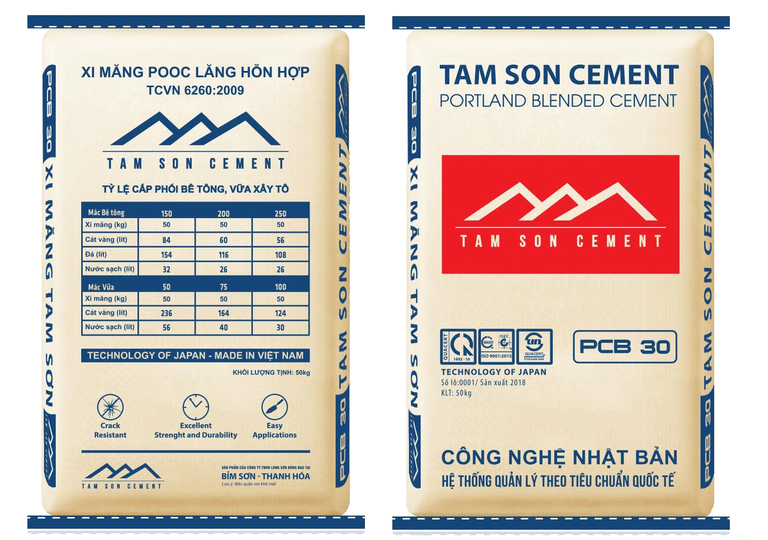 Xi măng Tam Sơn: Dòng xi măng được tin dùng 2021